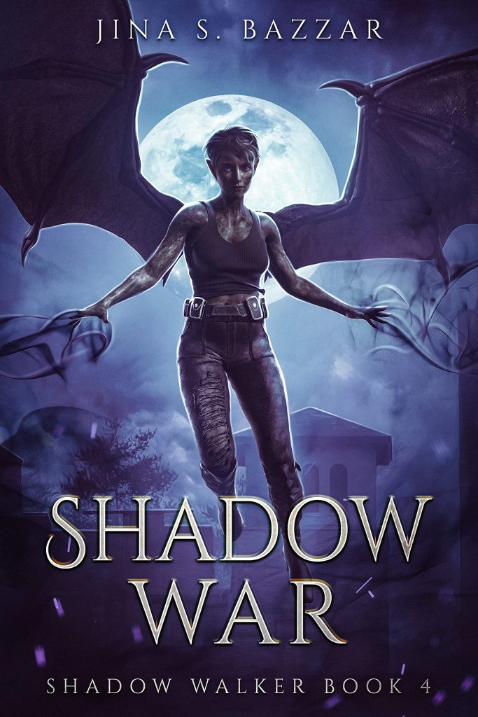 Cover image of a flying woman with bat wings